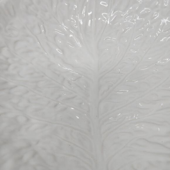 Rare Olfaire White Cabbage Portugal Large Serving Bowl 11.5" - Picture 3 of 8